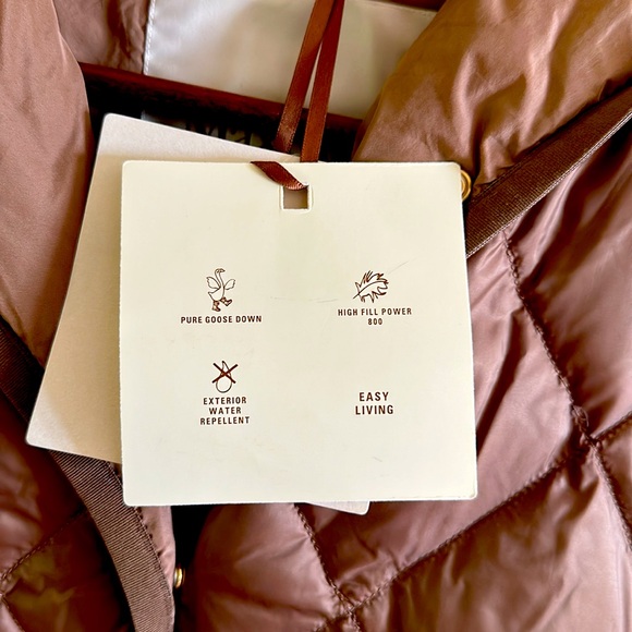 Max Mara “The Cube” long hooded puffer vest-Brand new - Picture 6 of 9